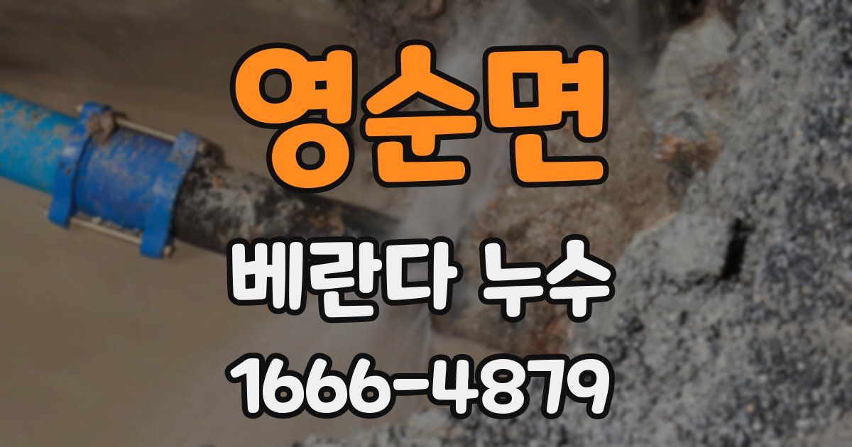 영순면 베란다 누수