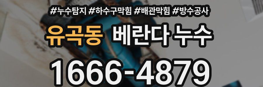 유곡동 베란다 누수