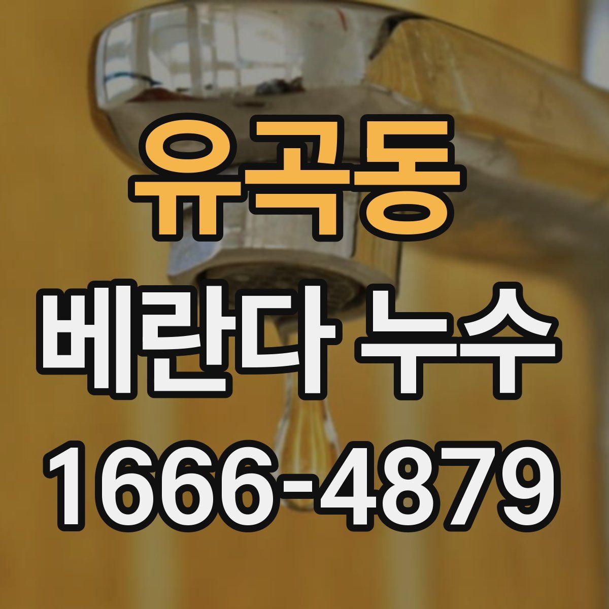 유곡동 베란다 누수