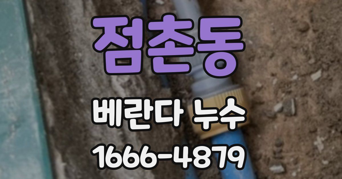 점촌동 베란다 누수
