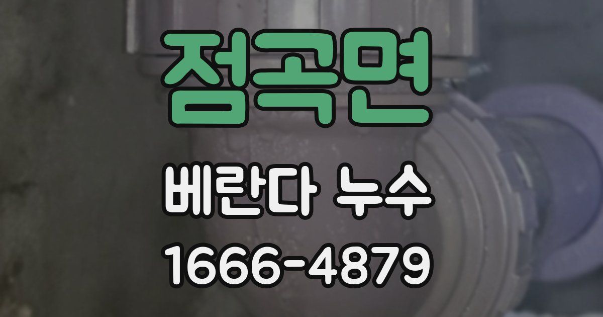 점곡면 베란다 누수