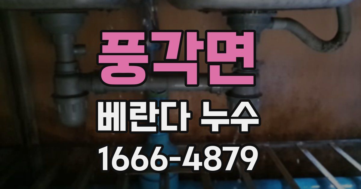 풍각면 베란다 누수