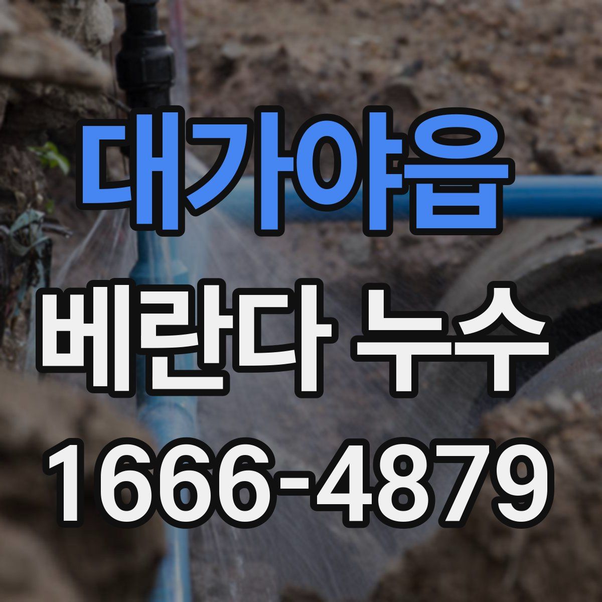 대가야읍 베란다 누수