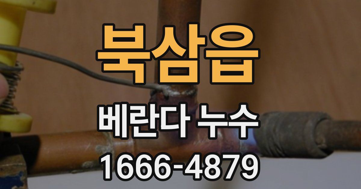 북삼읍 베란다 누수