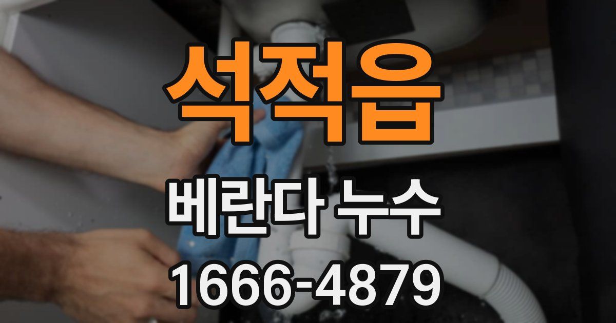 석적읍 베란다 누수