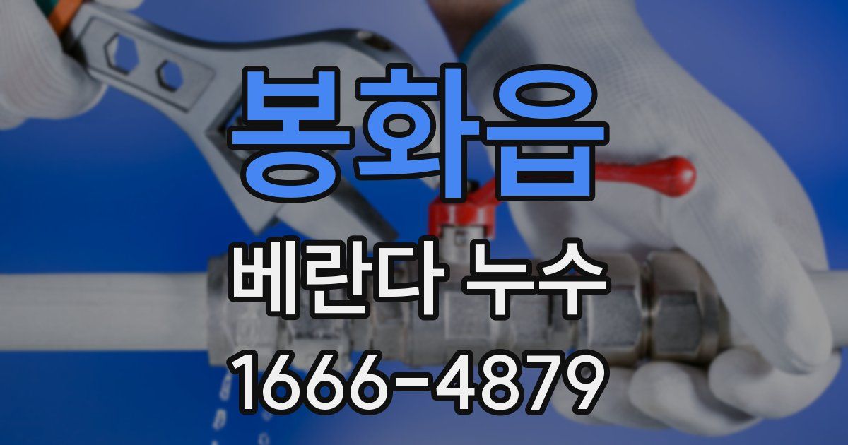 봉화읍 베란다 누수