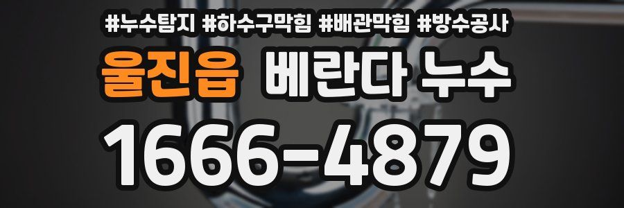 울진읍 베란다 누수