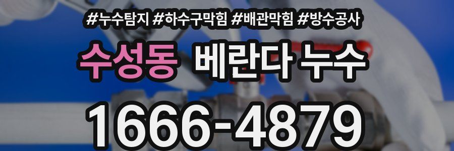 수성동 베란다 누수