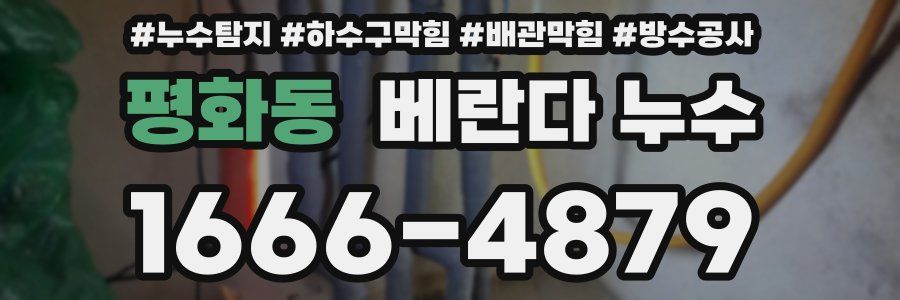 평화동 베란다 누수