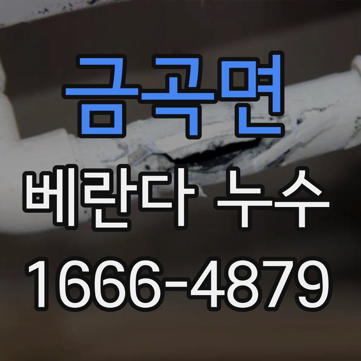 금곡면 베란다 누수