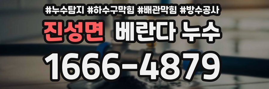 진성면 베란다 누수