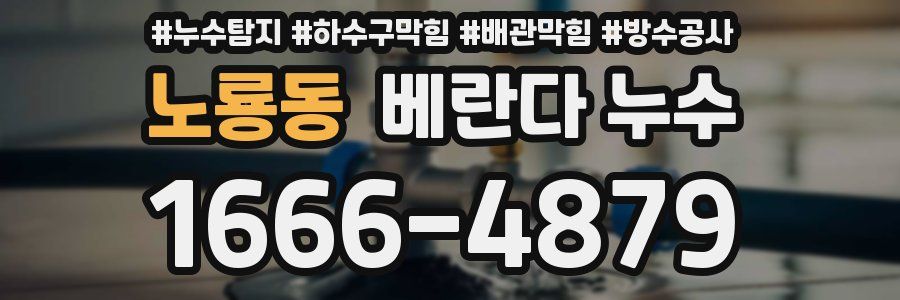 노룡동 베란다 누수