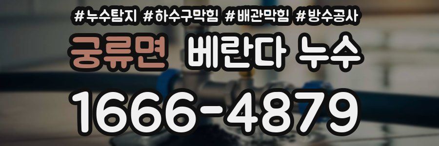 궁류면 베란다 누수