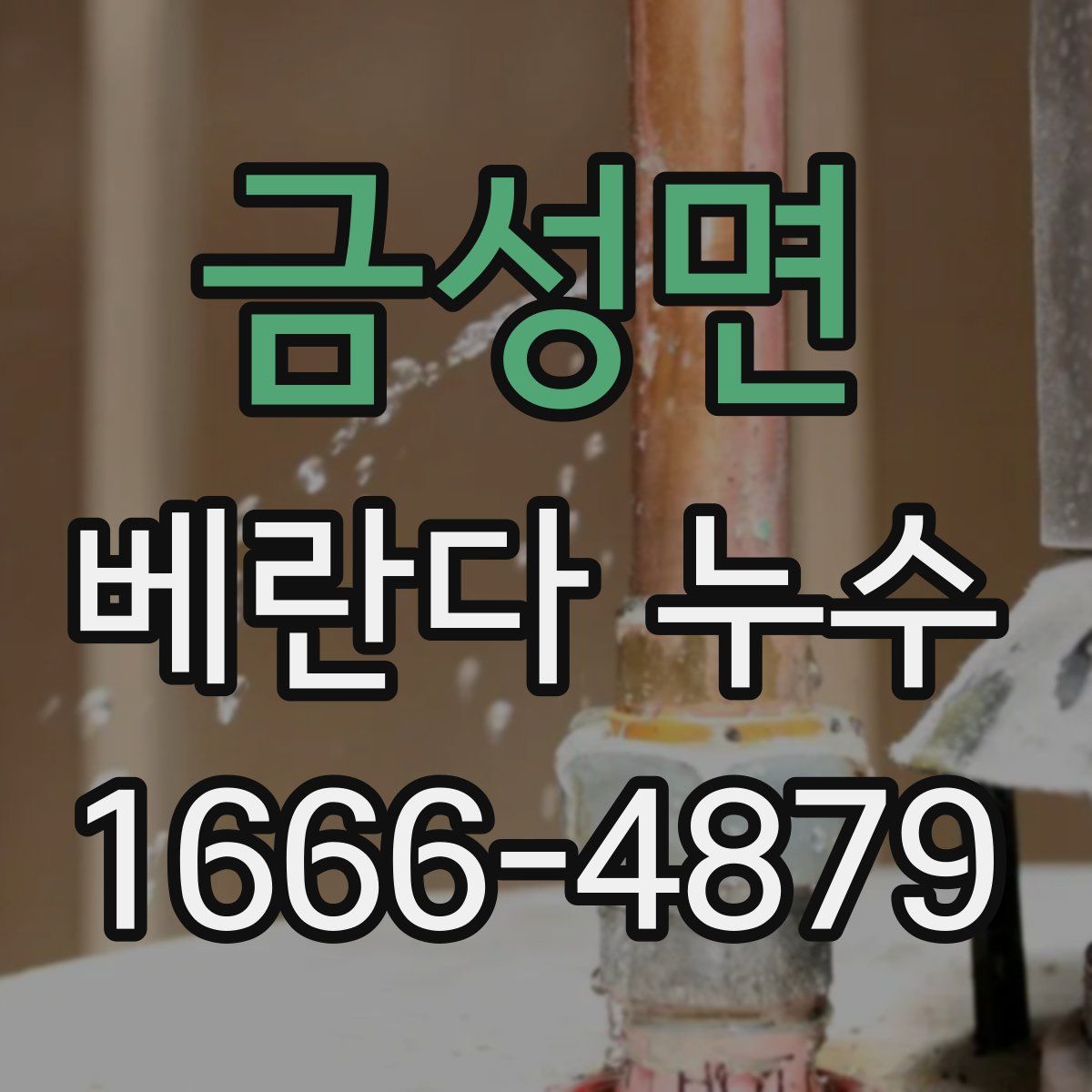 금성면 베란다 누수