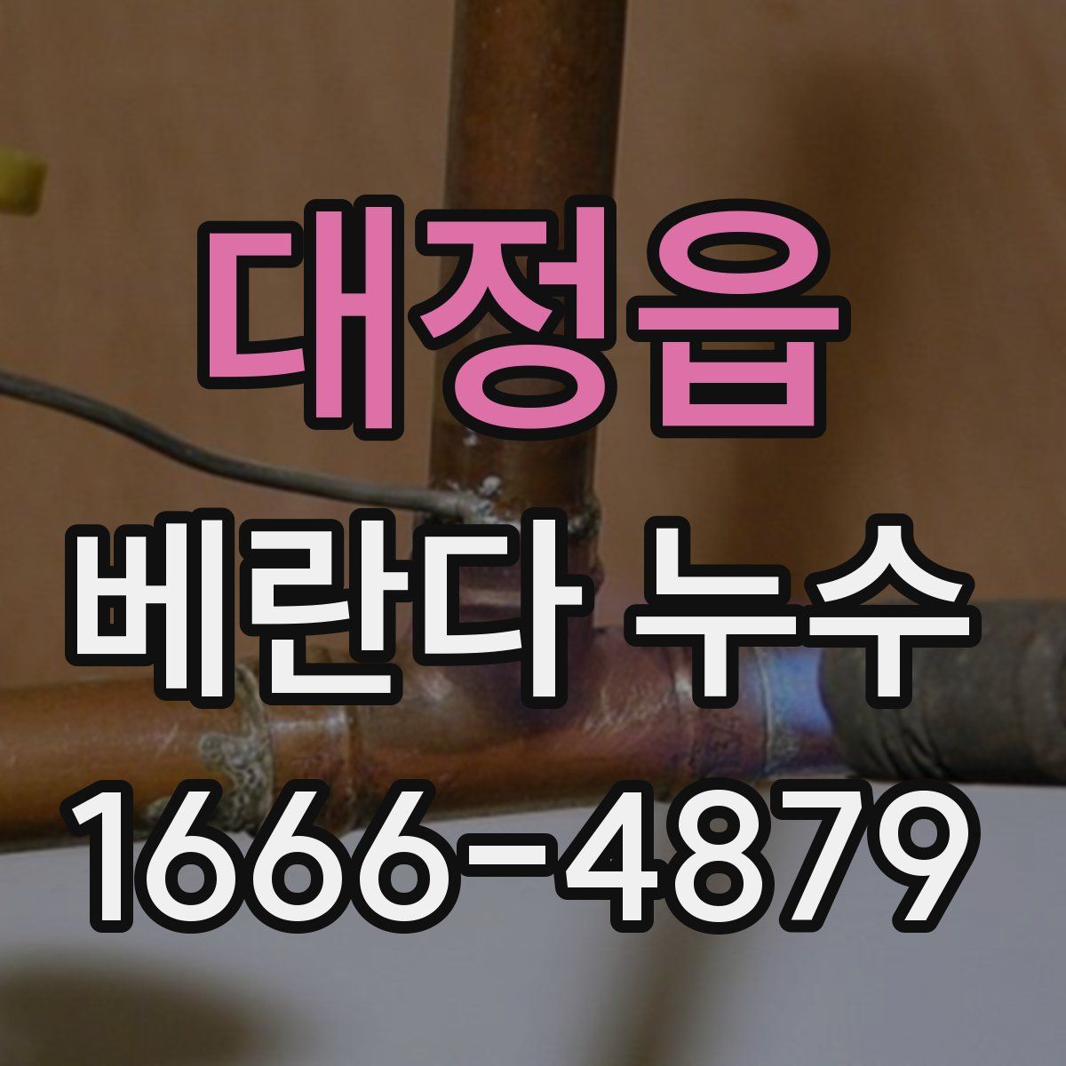 대정읍 베란다 누수