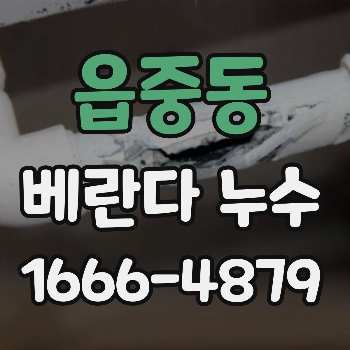 읍중동 베란다 누수