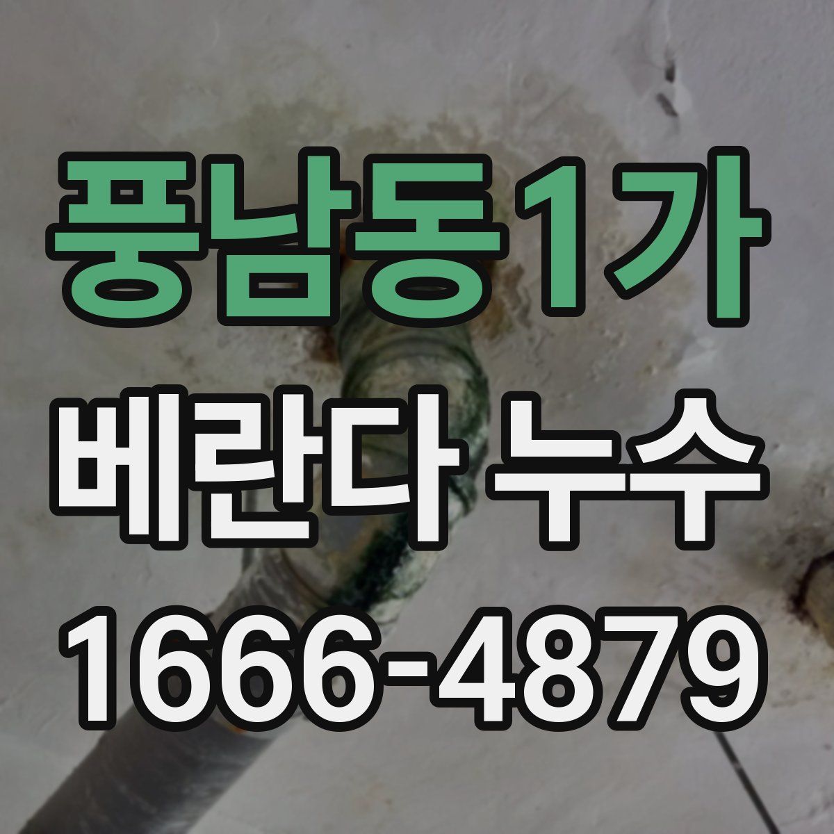 풍남동1가 베란다 누수