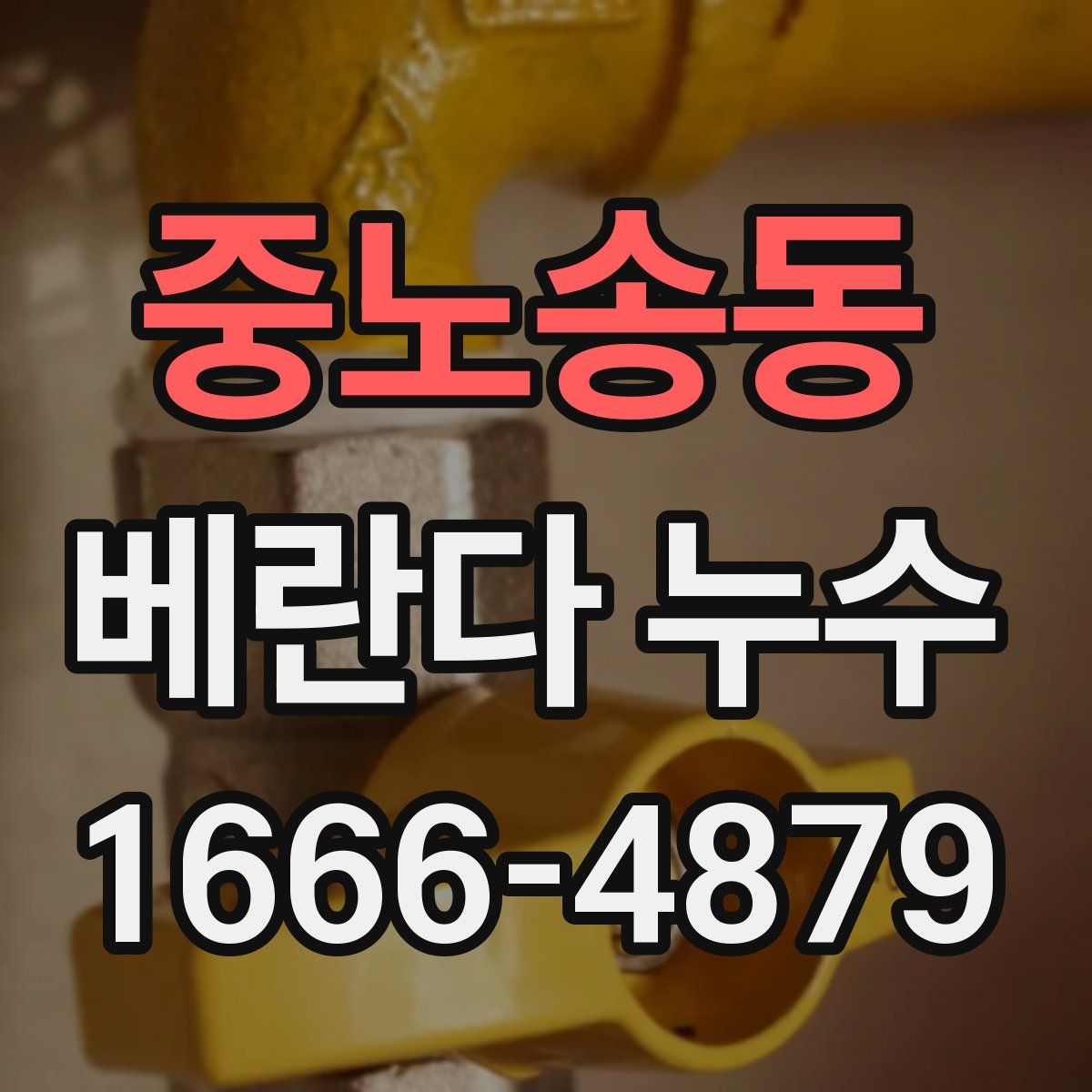 중노송동 베란다 누수