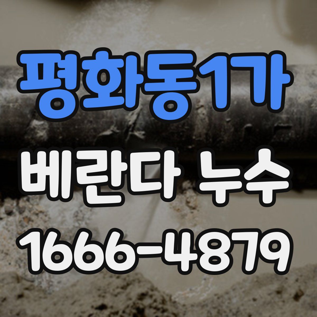 평화동1가 베란다 누수