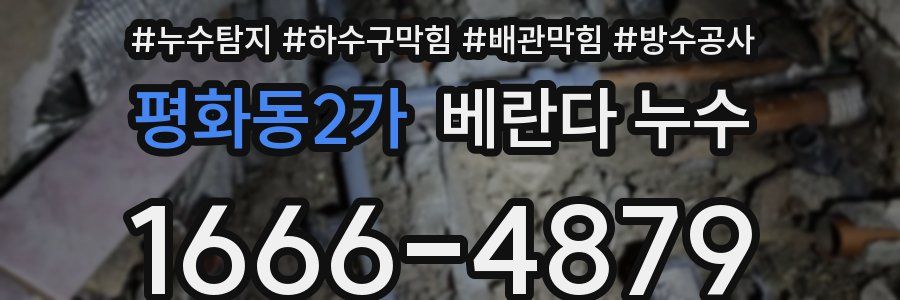 평화동2가 베란다 누수