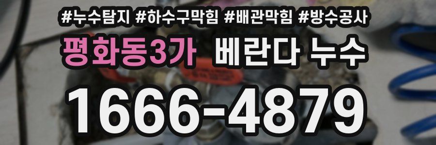 평화동3가 베란다 누수