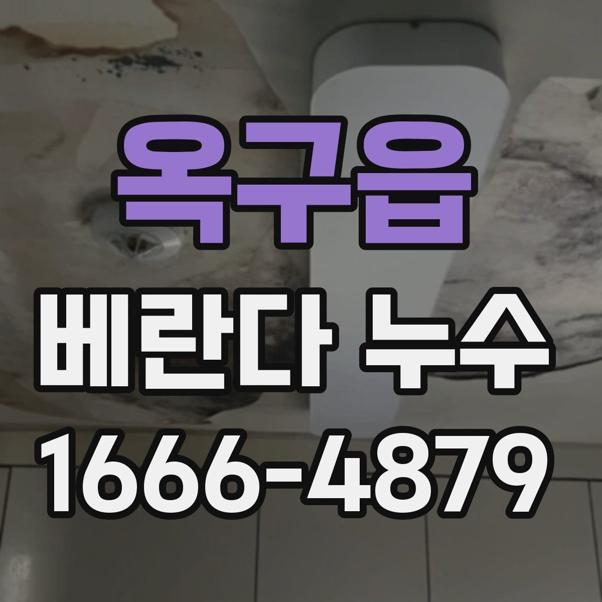 옥구읍 베란다 누수