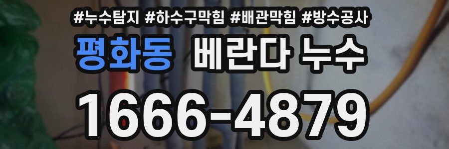 평화동 베란다 누수