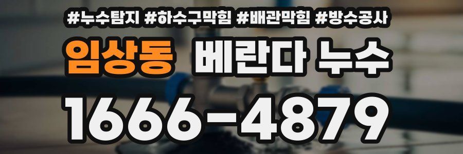 임상동 베란다 누수