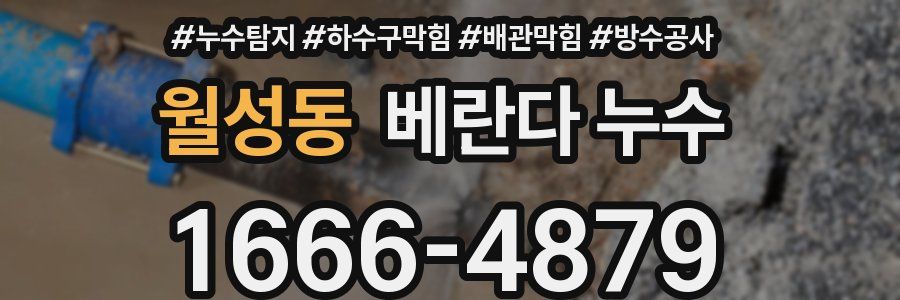 월성동 베란다 누수