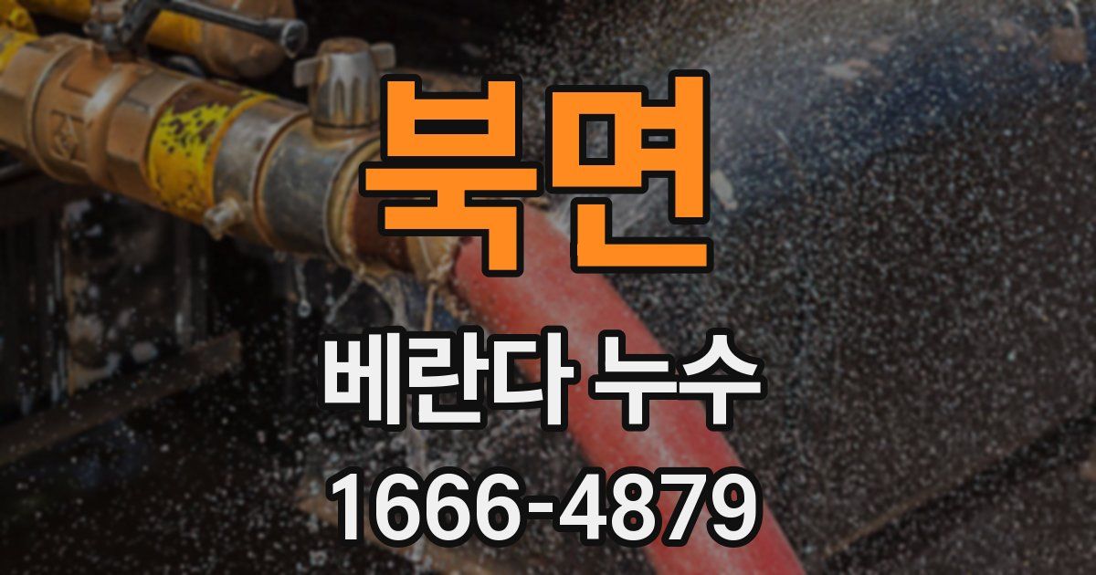 북면 베란다 누수