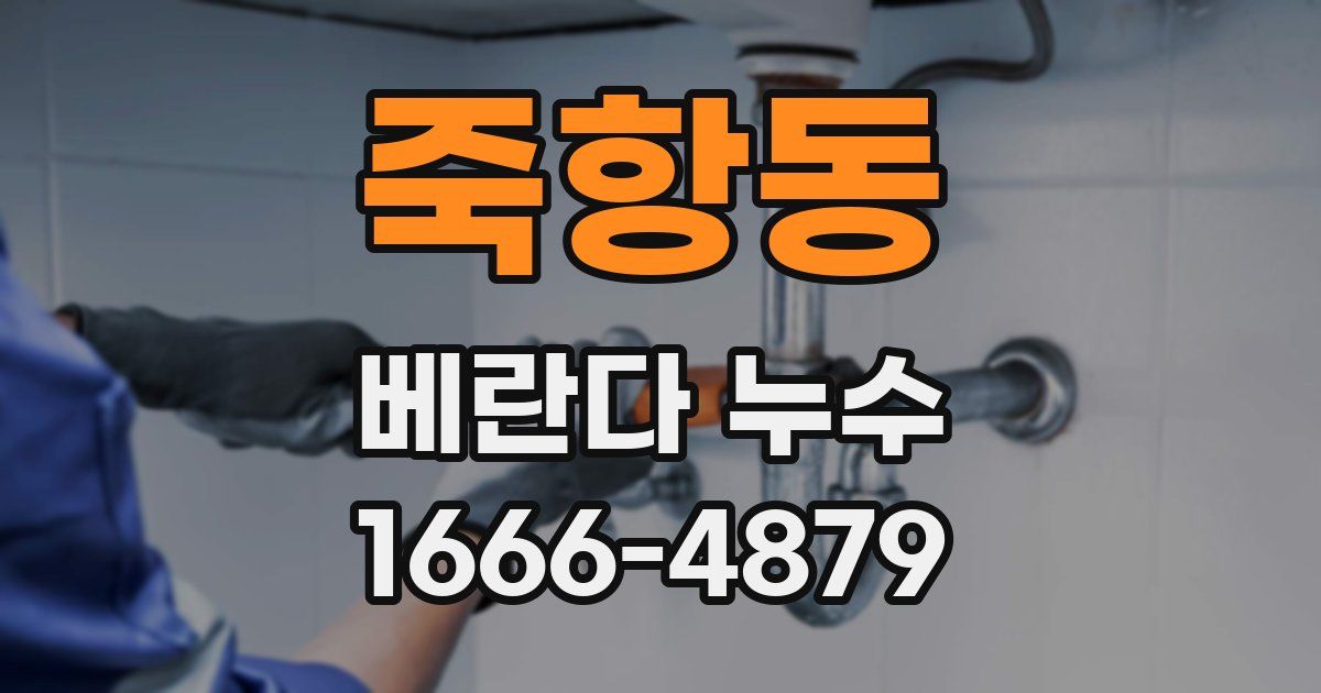 죽항동 베란다 누수