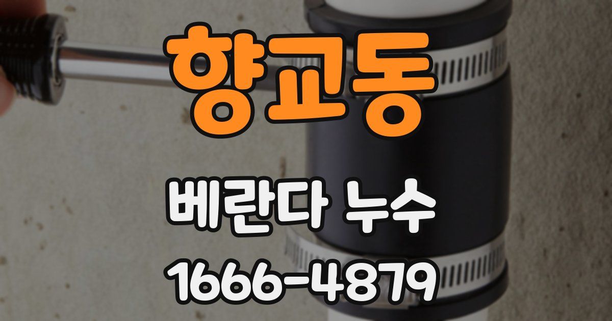 향교동 베란다 누수
