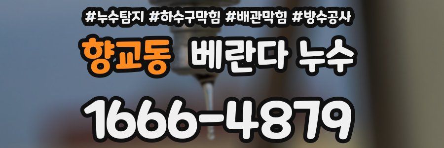 향교동 베란다 누수