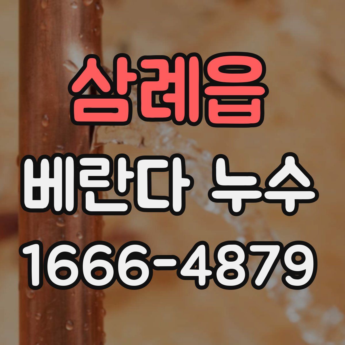 삼례읍 베란다 누수