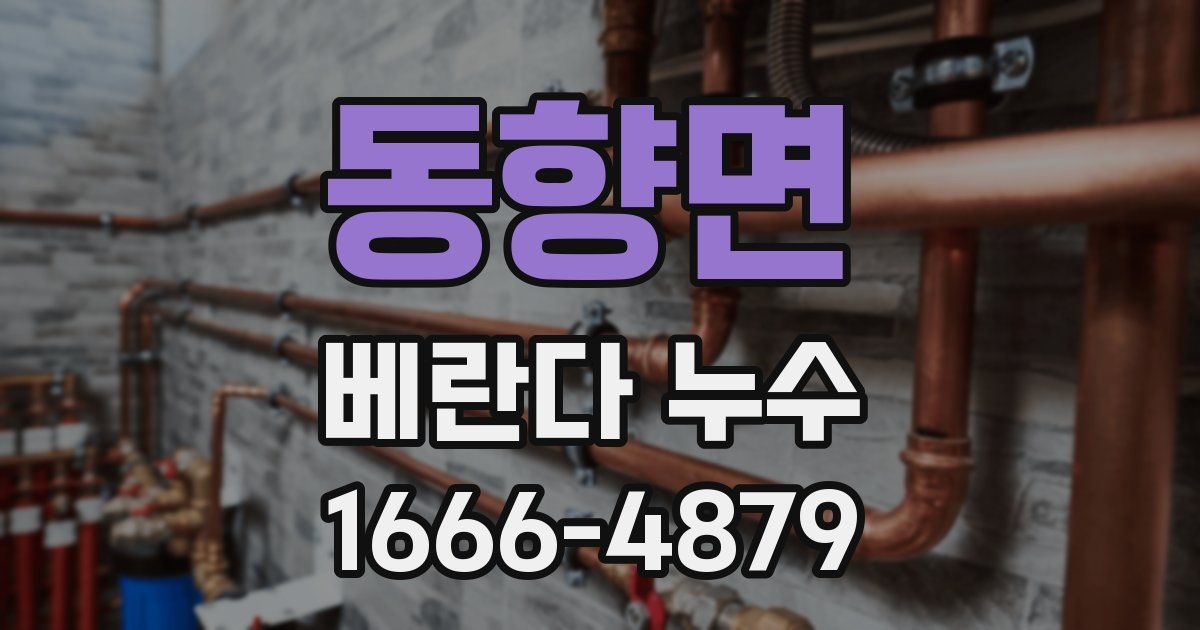 동향면 베란다 누수