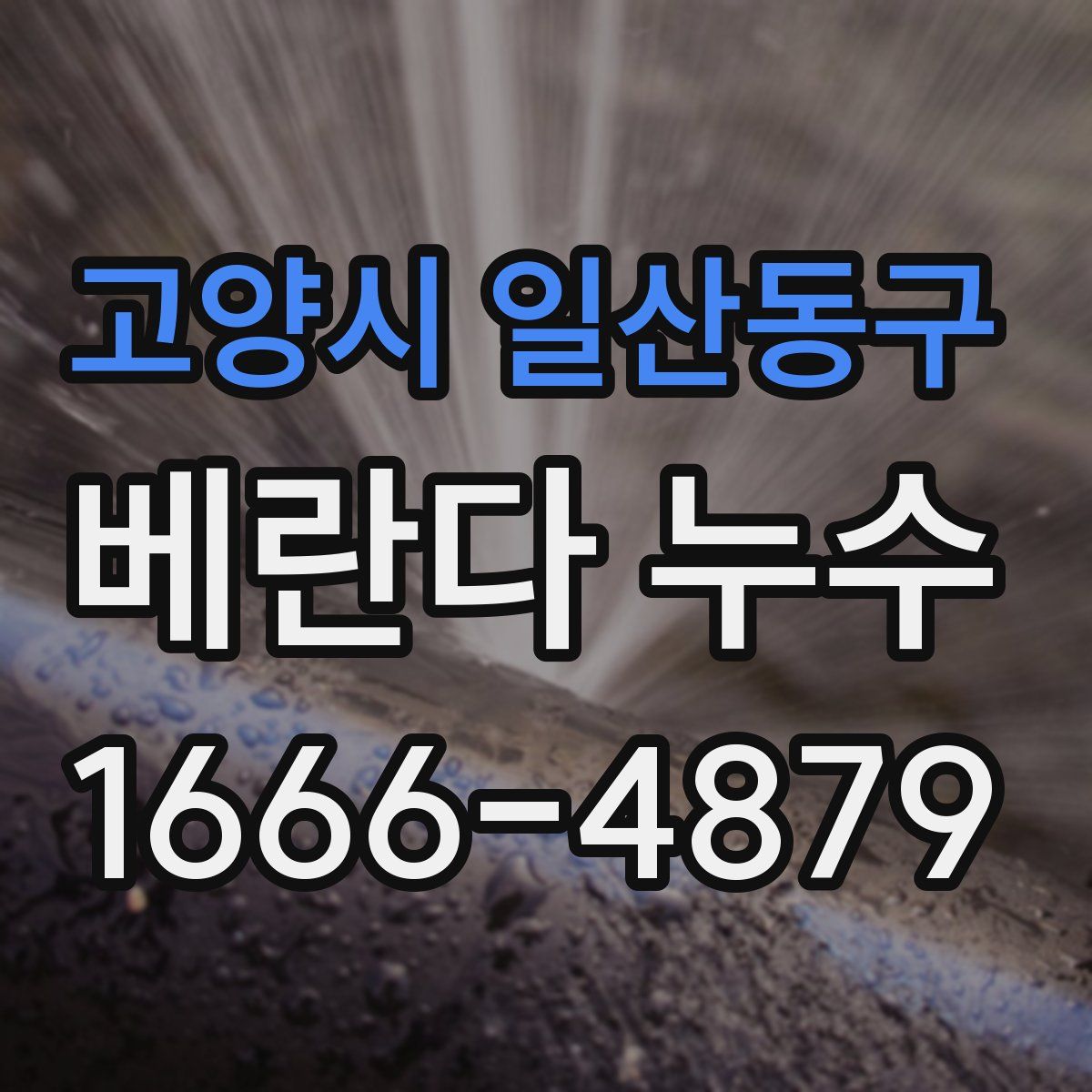 고양시 일산동구 베란다 누수