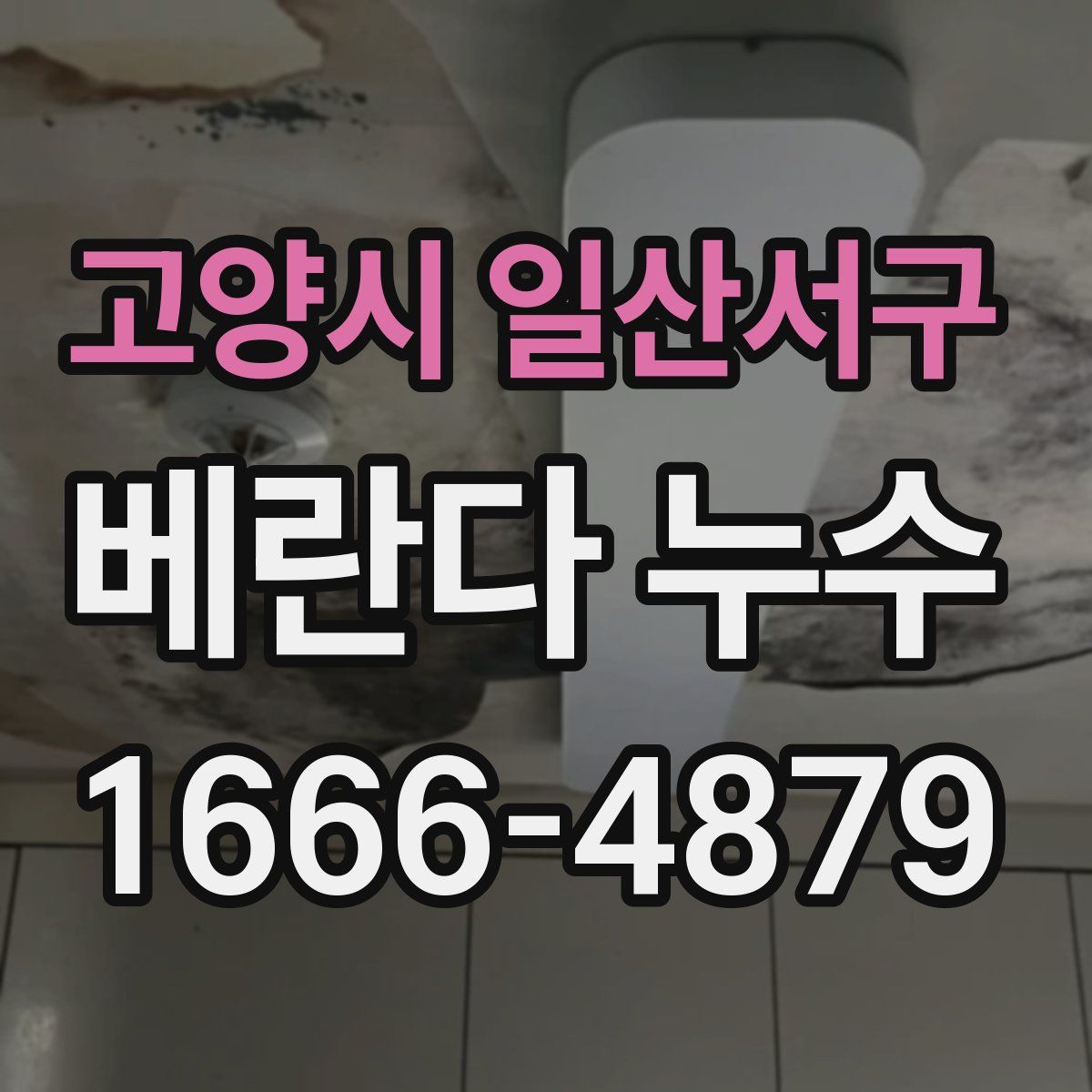 고양시 일산서구 베란다 누수