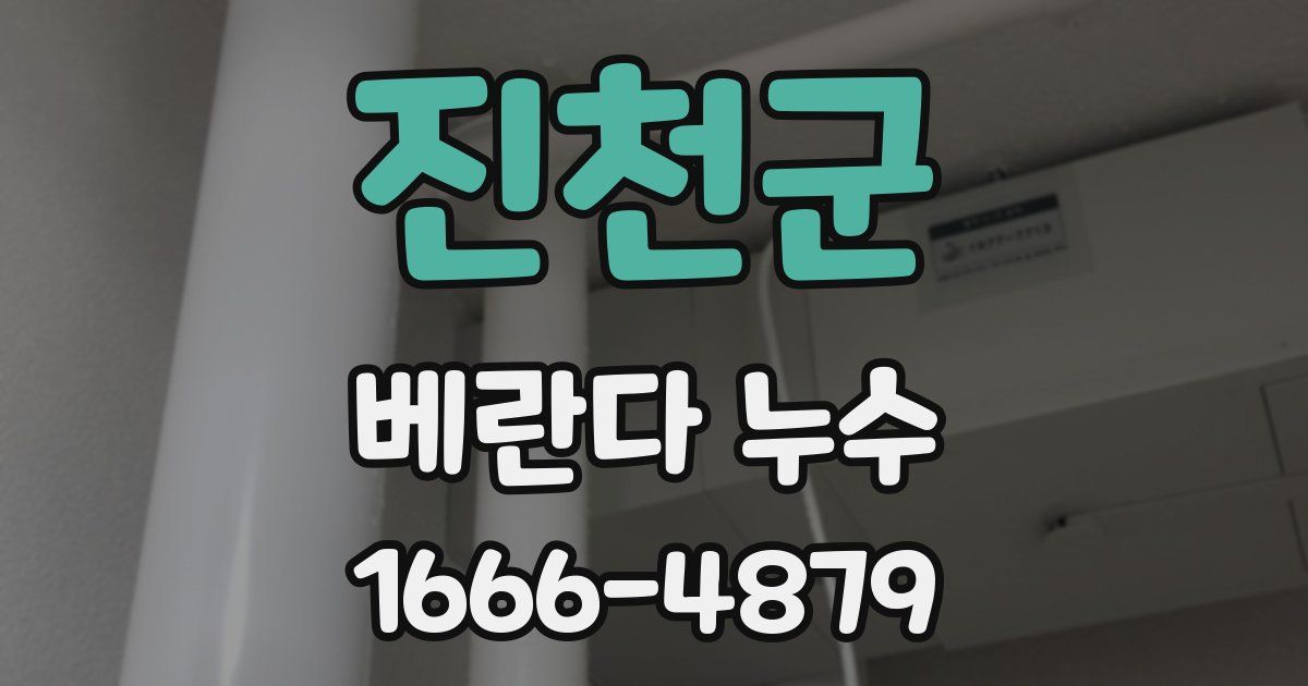 진천군 베란다 누수