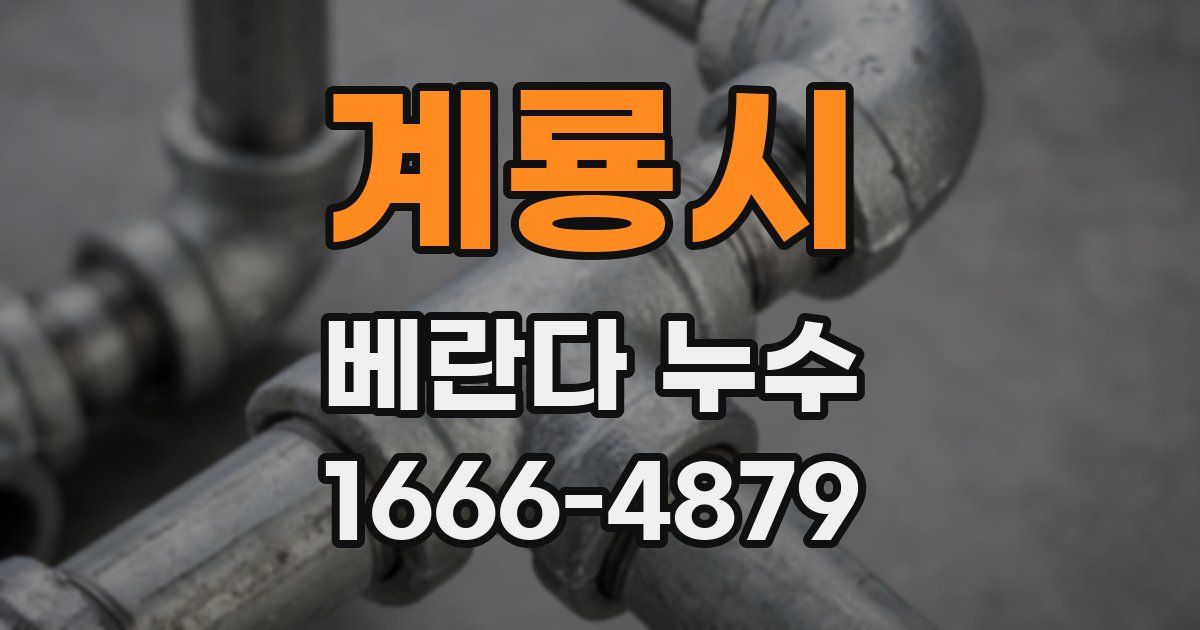 계룡시 베란다 누수