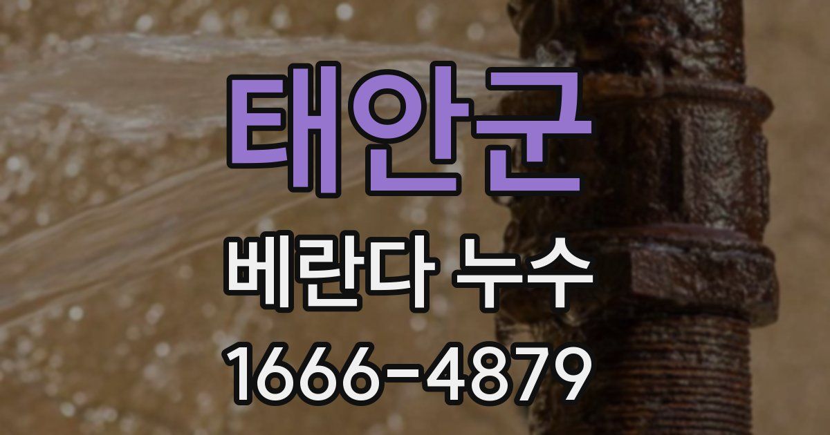 태안군 베란다 누수