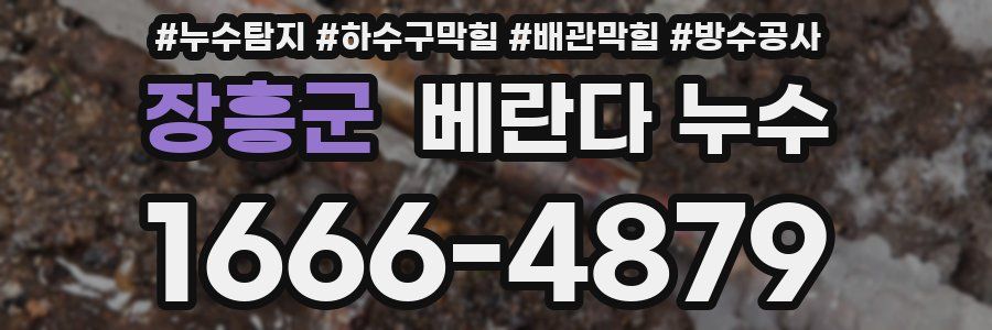 장흥군 베란다 누수