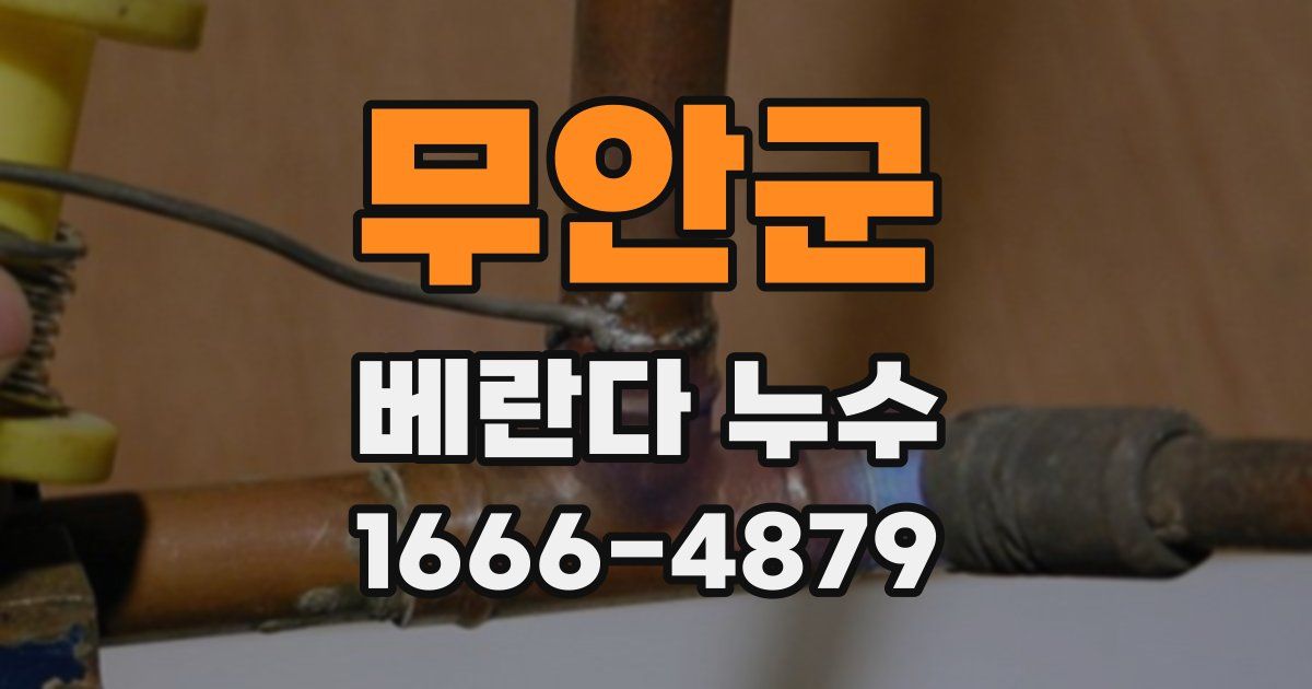 무안군 베란다 누수
