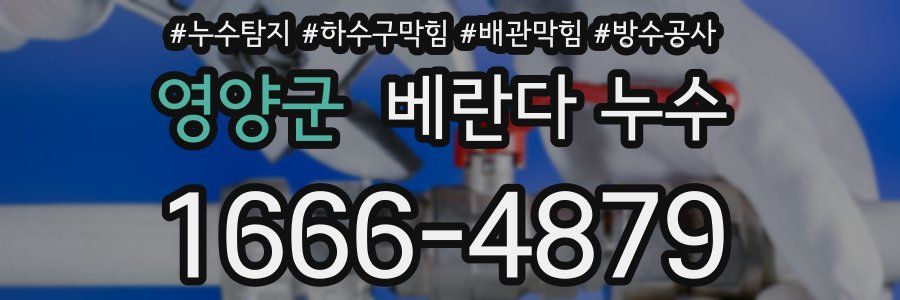 영양군 베란다 누수