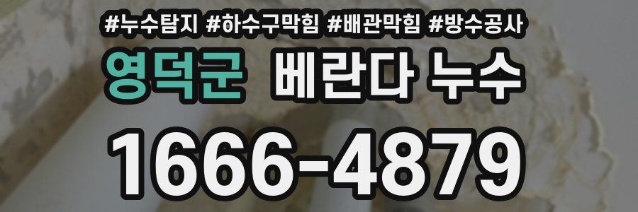 영덕군 베란다 누수