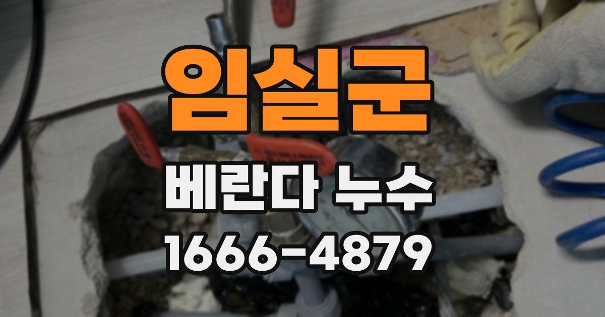 임실군 베란다 누수