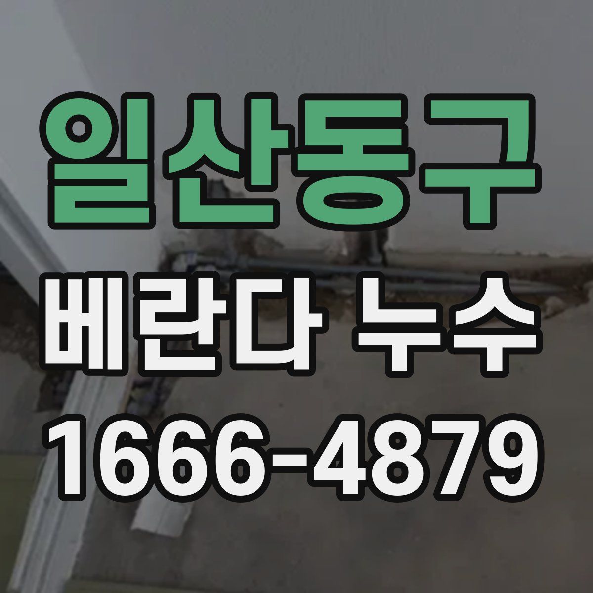 일산동구 베란다 누수