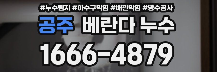 공주 베란다 누수