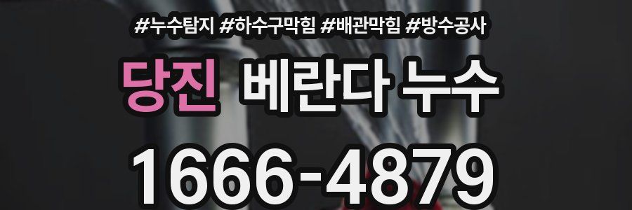 당진 베란다 누수
