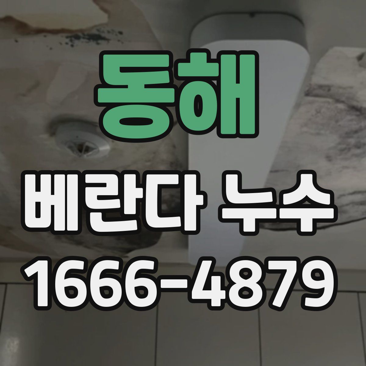 동해 베란다 누수