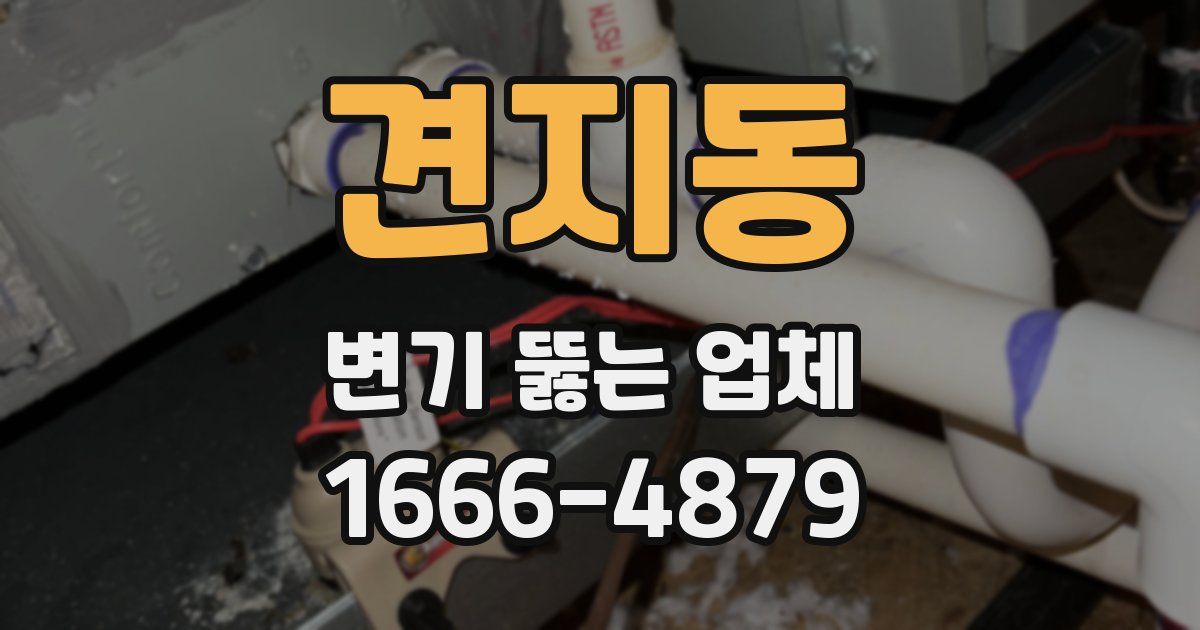 견지동 변기 뚫는 업체